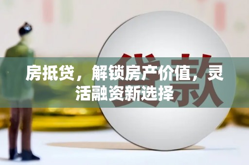 大林房抵贷，解锁房产价值，灵活融资新选择