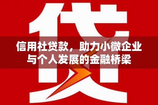 长岭信用社贷款，助力小微企业与个人发展的金融桥梁