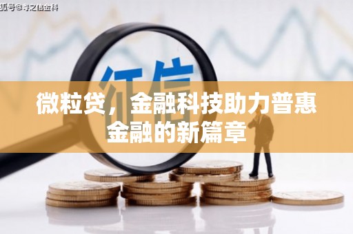 琼中微粒贷，金融科技助力普惠金融的新篇章