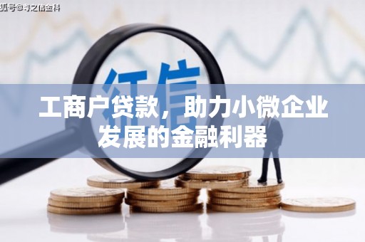 武汉工商户贷款，助力小微企业发展的金融利器