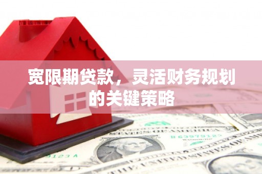 德庆宽限期贷款，灵活财务规划的关键策略