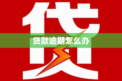 越秀贷款逾期怎么办