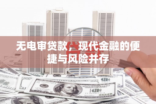 额济纳旗无电审贷款，现代金融的便捷与风险并存