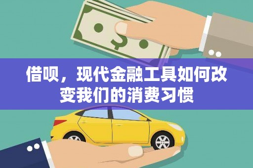 鹿泉借呗，现代金融工具如何改变我们的消费习惯
