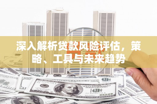 尚义深入解析贷款风险评估，策略、工具与未来趋势