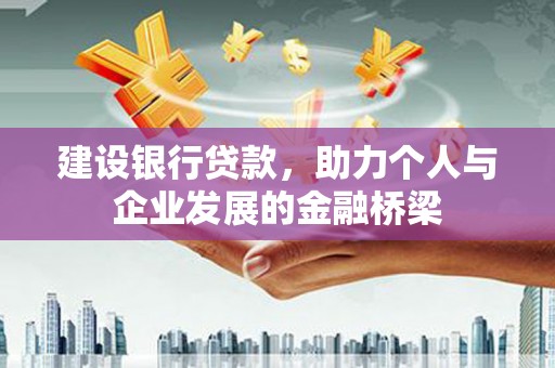 大名建设银行贷款，助力个人与企业发展的金融桥梁