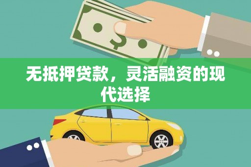 牡丹无抵押贷款，灵活融资的现代选择