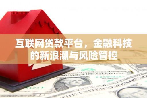新会互联网贷款平台，金融科技的新浪潮与风险管控