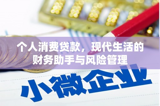 昌吉个人消费贷款，现代生活的财务助手与风险管理