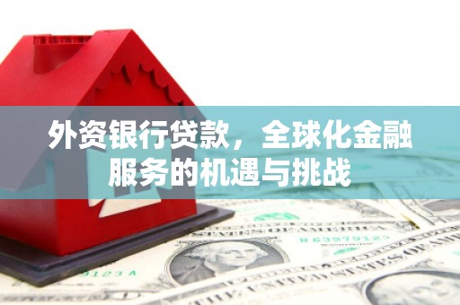 西陵外资银行贷款，全球化金融服务的机遇与挑战