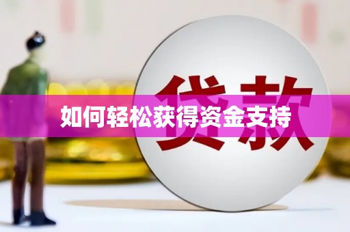 凤台如何轻松获得资金支持