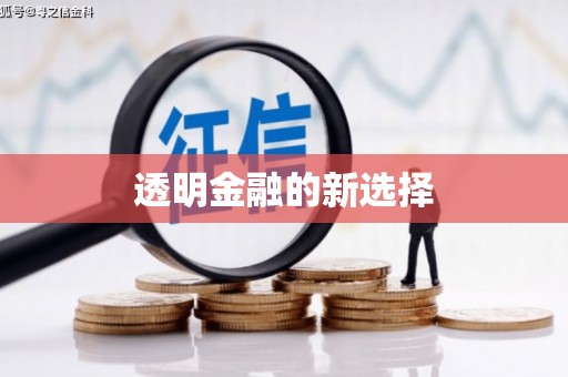 麦积透明金融的新选择