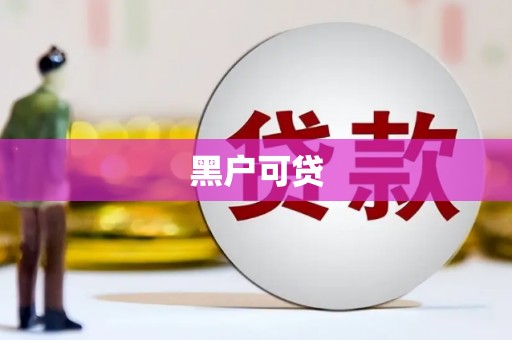 贵溪黑户可贷